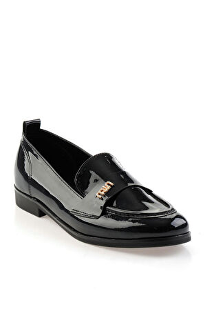 Siyah  Kadın Loafer Ayakkabı K01327023198