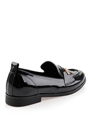 Siyah  Kadın Loafer Ayakkabı K01327023198