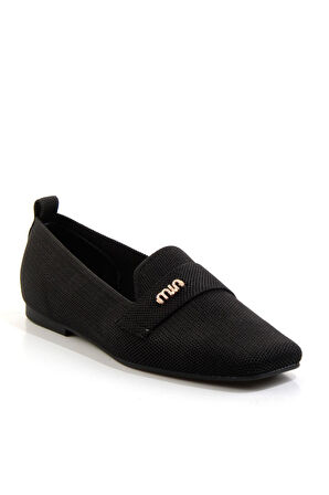 Siyah  Kadın Loafer Ayakkabı K01327023382