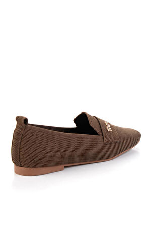 Kahve  Kadın Loafer Ayakkabı K01327023382