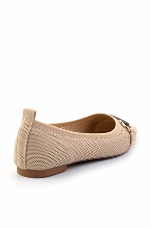 Bej Triko  Kadın Babet K01327058482