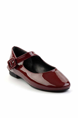 Bordo Rugan  Kadın Babet K01327430008