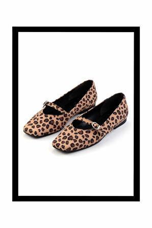 Leopar Kumaş  Kadın Babet K01327059004
