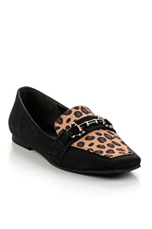 Siyah Leopar  Kadın Babet K01327413004