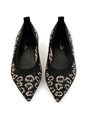 Siyah Leopar  Kadın Babet K01327019382