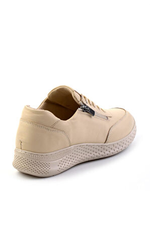 Bej Hakiki Deri Kadın Sneaker K01331801103
