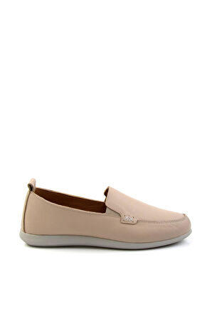 Bej Leather Kadın Casual Ayakkabı K01331041703