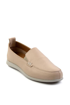 Bej Leather Kadın Casual Ayakkabı K01331041703