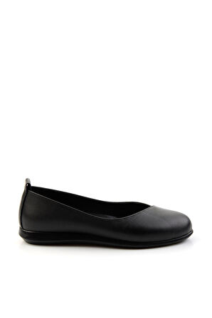 Siyah Leather Kadın Casual Ayakkabı K01331041803