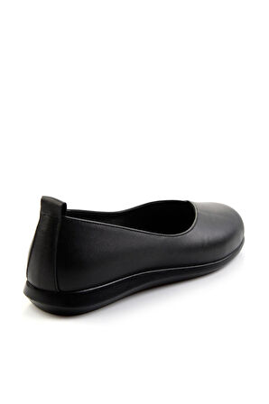 Siyah Leather Kadın Casual Ayakkabı K01331041803