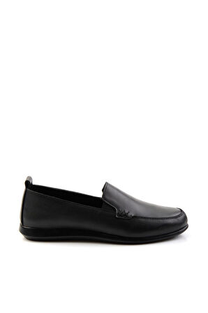 Siyah Leather Kadın Casual Ayakkabı K01331041703