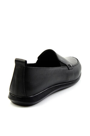 Siyah Leather Kadın Casual Ayakkabı K01331041703
