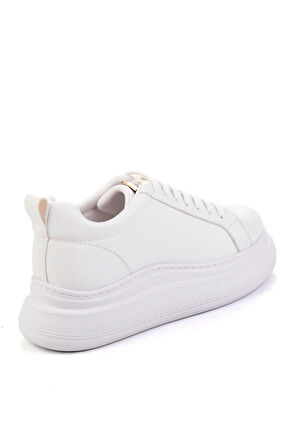 Beyaz  Kadın Sneaker K01377023909