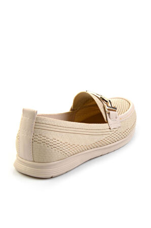 Bej  Kadın Loafer Ayakkabı K01370100082