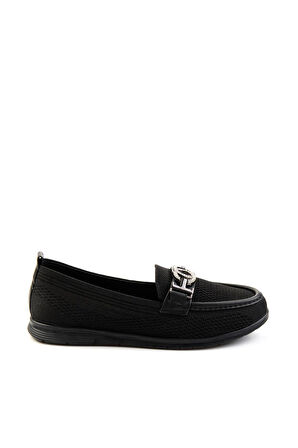 Siyah  Kadın Loafer Ayakkabı K01370100082