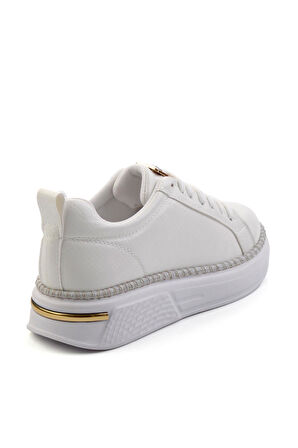 Beyaz  Kadın Sneaker K01377024007
