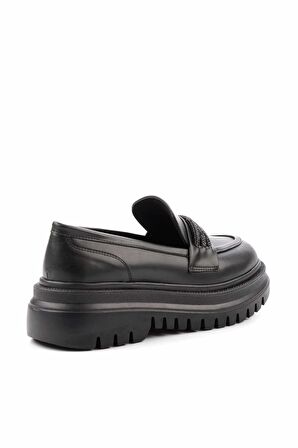 Siyah   Kadın Loafer Ayakkabı K01386086009