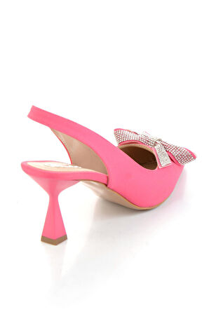 Mat Fuşya  Kadın Abiye Ayakkabı K01397180038