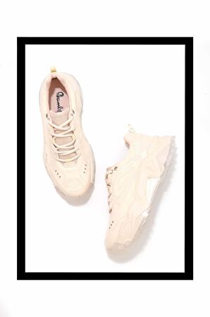 Ekru  Kadın Sneaker K01406273309