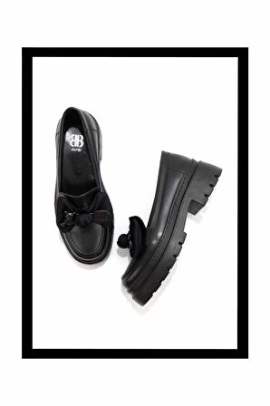 Siyah   Kadın Loafer Ayakkabı K01411078109