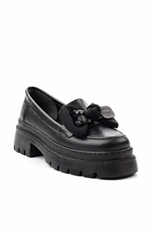 Siyah   Kadın Loafer Ayakkabı K01411078109