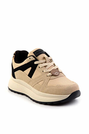 Bej Nubuk  Kadın Sneaker K01412600001
