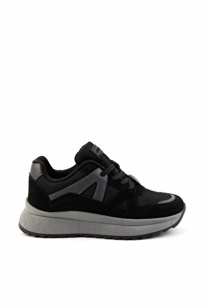 Siyah Nubuk  Kadın Sneaker K01412600001