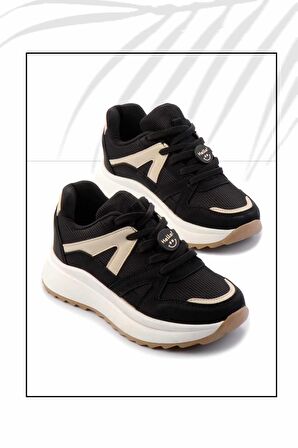 Siyah File  Kadın Sneaker K01412600022