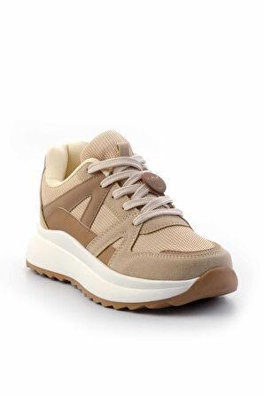 Bej File  Kadın Sneaker K01412600022