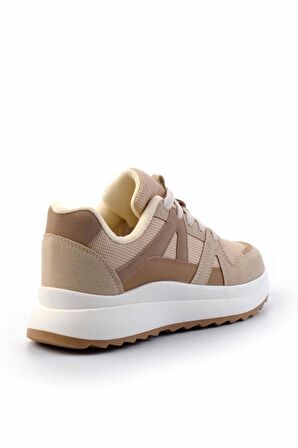 Bej File  Kadın Sneaker K01412600022
