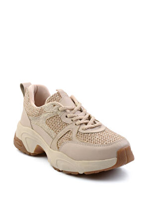 Bej  Kadın Sneaker K01429161209
