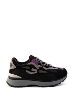 Siyah Süet  Kadın Sneaker K01429160402