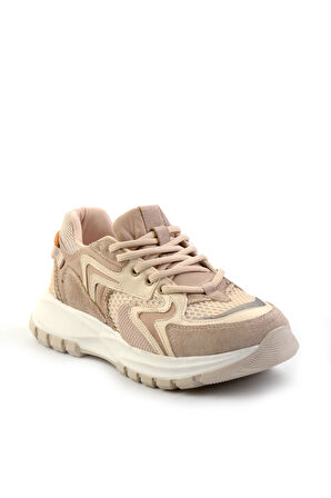 Bej Süet  Kadın Sneaker K01429161002