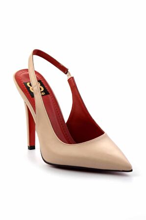 Nude  Kadın Klasik Topuklu Ayakkabı K01455018209