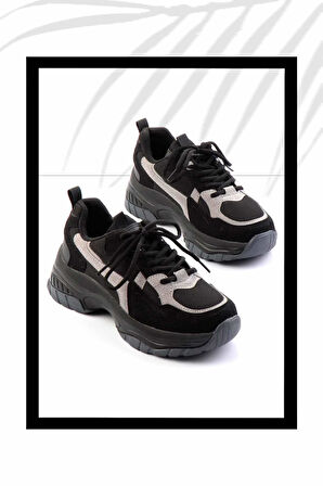 Siyah Füme  Kadın Sneaker K01450010522