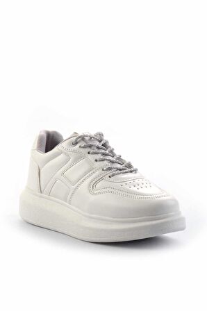 Beyaz  Kadın Sneaker K01478103309
