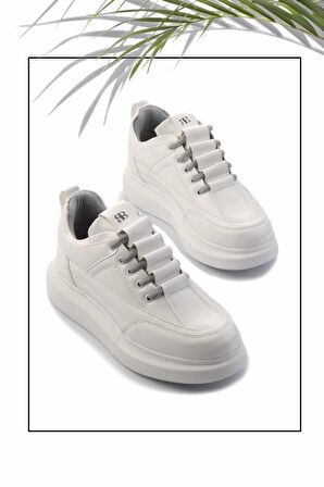 Beyaz  Kadın Sneaker K01478103409