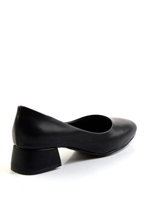 Siyah  Kadın Klasik Topuklu Ayakkabı K01471060709