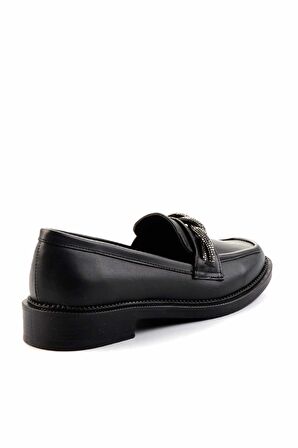 Siyah  Kadın Loafer Ayakkabı K01474000809