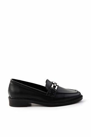 Siyah   Kadın Loafer Ayakkabı K01474091209
