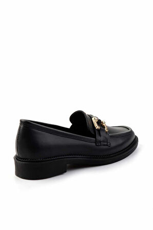 Siyah   Kadın Loafer Ayakkabı K01474091309