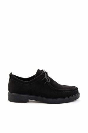 Siyah Süet  Kadın Loafer Ayakkabı K01474020202