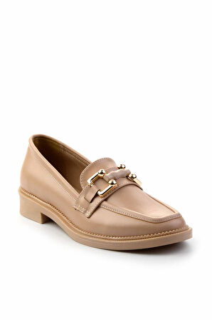 Nude   Kadın Loafer Ayakkabı K01474091309