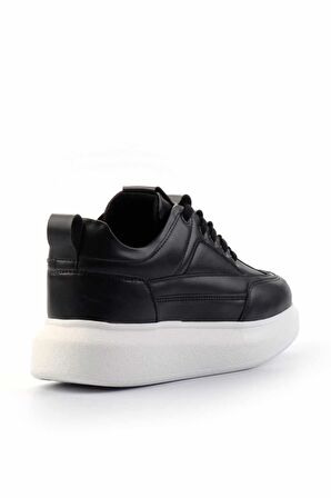 Siyah Beyaz  Kadın Sneaker K01478103409