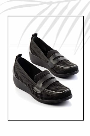 Siyah Triko  Kadın Casual Ayakkabı K01474010282