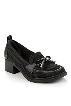 Siyah  Kadın Klasik Topuklu Ayakkabı K01474301482
