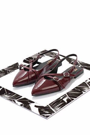 Bordo  Kadın Babet K01473010508