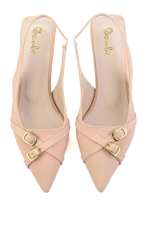 Mat Nude  Kadın Klasik Topuklu Ayakkabı K01473010638
