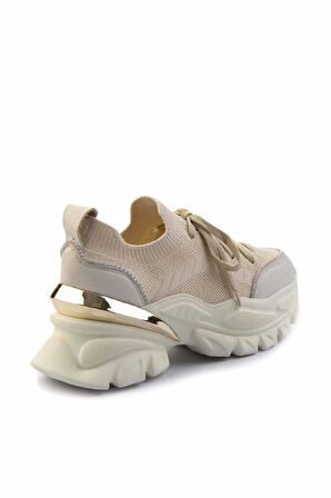 Krem Krem Leather Kadın Sneaker K01480004903