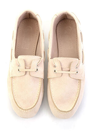 Bej  Kadın Loafer Ayakkabı K01503727572
